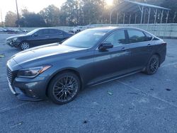 Salvage cars for sale from Copart Savannah, GA: 2018 Genesis G80 Sport