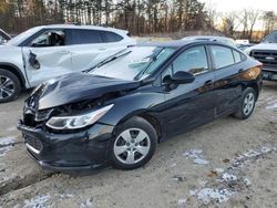 Salvage cars for sale from Copart North Billerica, MA: 2016 Chevrolet Cruze LS