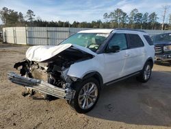 Ford Explorer salvage cars for sale: 2018 Ford Explorer XLT