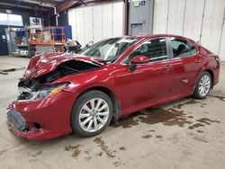 Salvage cars for sale at Assonet, MA auction: 2019 Toyota Camry L