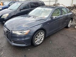 Salvage cars for sale at New Britain, CT auction: 2015 Audi A6 Premium Plus