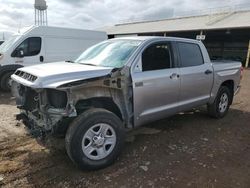 Salvage trucks for sale at Phoenix, AZ auction: 2015 Toyota Tundra Crewmax SR5