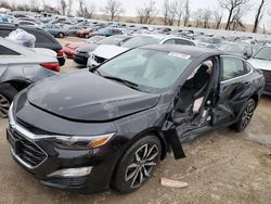 Salvage cars for sale at Bridgeton, MO auction: 2024 Chevrolet Malibu RS