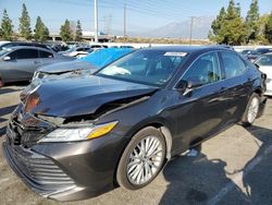 Vehiculos salvage en venta de Copart Rancho Cucamonga, CA: 2018 Toyota Camry L