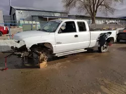 Salvage cars for sale at Albuquerque, NM auction: 2002 Chevrolet Silverado C3500