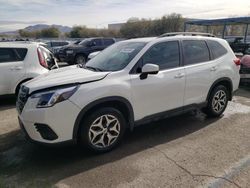 Salvage cars for sale at Las Vegas, NV auction: 2022 Subaru Forester Premium