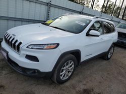 Salvage cars for sale from Copart Harleyville, SC: 2014 Jeep Cherokee Latitude