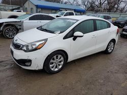 KIA Rio EX Vehiculos salvage en venta: 2015 KIA Rio EX