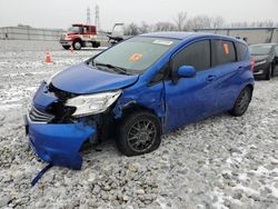 Salvage cars for sale at Barberton, OH auction: 2014 Nissan Versa Note S