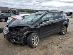 Salvage cars for sale at Chatham, VA auction: 2018 Ford Escape SE