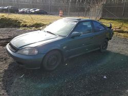 Salvage cars for sale from Copart Finksburg, MD: 1999 Honda Civic EX