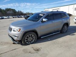 Jeep salvage cars for sale: 2014 Jeep Grand Cherokee Limited