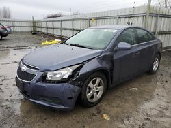 Salvage cars for sale from Copart Arlington, WA: 2013 Chevrolet Cruze LT