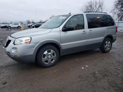 Salvage cars for sale from Copart Ontario Auction, ON: 2006 Pontiac Montana SV6