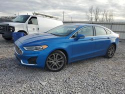 Salvage cars for sale at Hueytown, AL auction: 2019 Ford Fusion SEL