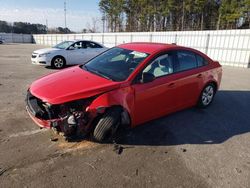 Salvage cars for sale from Copart Dunn, NC: 2016 Chevrolet Cruze Limited LS