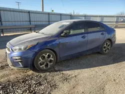 Salvage cars for sale from Copart Abilene, TX: 2019 KIA Forte FE