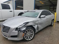 Salvage cars for sale at Houston, TX auction: 2017 Cadillac CTS Luxury