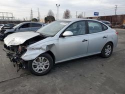 Hyundai salvage cars for sale: 2010 Hyundai Elantra Blue