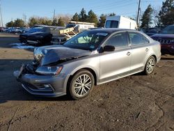 Salvage cars for sale from Copart Denver, CO: 2018 Volkswagen Jetta SE