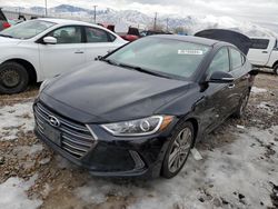 Flood-damaged cars for sale at auction: 2017 Hyundai Elantra SE