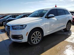 Salvage cars for sale at Grand Prairie, TX auction: 2018 Audi Q7 Premium Plus