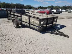 Salvage trucks for sale at Apopka, FL auction: 2017 Trail King Utility Trailer