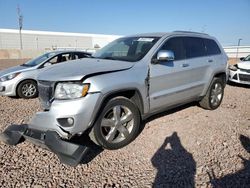 Jeep salvage cars for sale: 2012 Jeep Grand Cherokee Overland