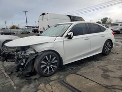 Salvage cars for sale from Copart Colton, CA: 2022 Honda Civic EX