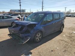 Salvage cars for sale at Colorado Springs, CO auction: 2014 Ford Transit Connect XLT