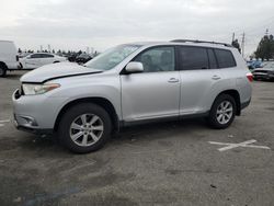 Vehiculos salvage en venta de Copart Rancho Cucamonga, CA: 2013 Toyota Highlander Base