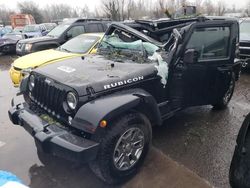 Salvage cars for sale from Copart Woodburn, OR: 2016 Jeep Wrangler Unlimited Rubicon