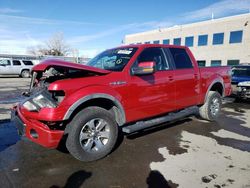 Salvage cars for sale from Copart Littleton, CO: 2012 Ford F150 Supercrew