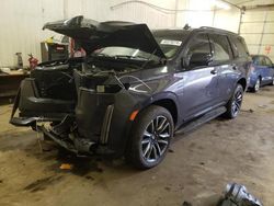 Salvage cars for sale from Copart Ham Lake, MN: 2022 Cadillac Escalade Sport