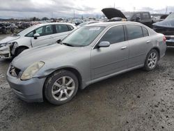 Salvage cars for sale at Eugene, OR auction: 2006 Infiniti G35