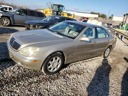 Salvage cars for sale at Hueytown, AL auction: 2000 Mercedes-Benz S 430