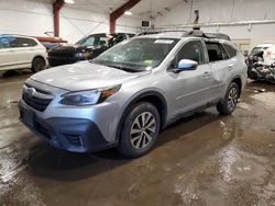 Salvage cars for sale at Center Rutland, VT auction: 2021 Subaru Outback Premium