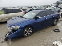 Salvage cars for sale from Copart Earlington, KY: 2016 Nissan Maxima 3.5S