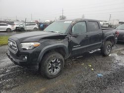 Toyota Tacoma salvage cars for sale: 2017 Toyota Tacoma Double Cab