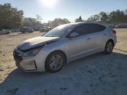 Salvage cars for sale from Copart Ocala, FL: 2019 Hyundai Elantra SEL