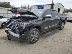 Salvage cars for sale from Copart Savannah, GA: 2023 Toyota Tundra Crewmax Capstone