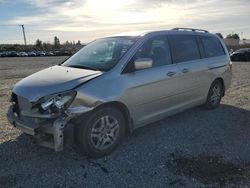 Salvage cars for sale at Mentone, CA auction: 2007 Honda Odyssey EX