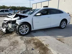 Salvage cars for sale at Apopka, FL auction: 2019 Chevrolet Malibu LT