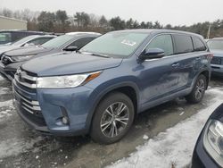 Toyota salvage cars for sale: 2018 Toyota Highlander LE