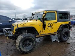 Salvage cars for sale from Copart Woodhaven, MI: 2015 Jeep Wrangler Sport