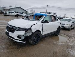 Salvage cars for sale from Copart Dyer, IN: 2022 Chevrolet Equinox RS