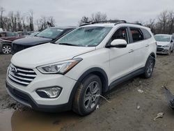 Hyundai salvage cars for sale: 2013 Hyundai Santa FE GLS