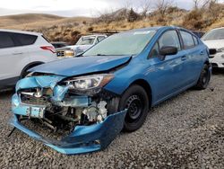 Salvage cars for sale from Copart Reno, NV: 2017 Subaru Impreza