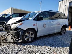 Salvage cars for sale at Ellenwood, GA auction: 2017 Toyota Sienna LE
