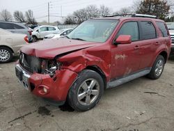 Salvage cars for sale at Moraine, OH auction: 2012 Ford Escape Limited